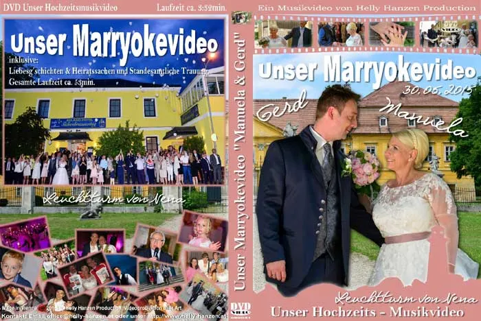 DVD Hochzeit von Manuela un